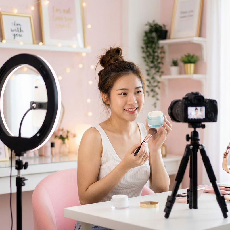 黄色仓库美妆视频教程